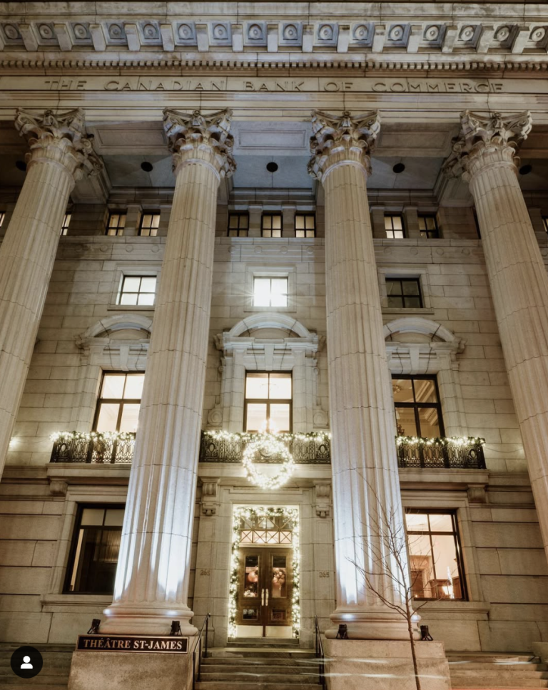 Extérieur théâtre st james 2025
